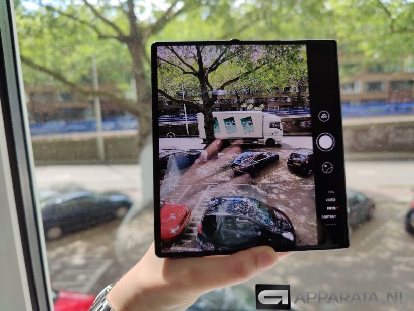 Huawei Mate XS Review camera app