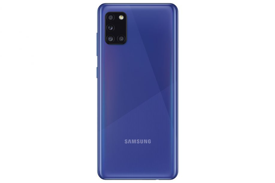 Samsung Galaxy A31 voor 300 euro naar Nederland - achterkant