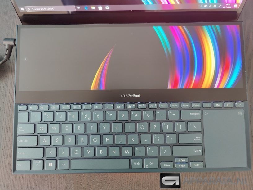Asus Zenbook Pro Duo review toetsenbord