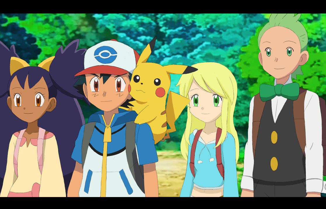 Ash Ketchum, Misty (pokemon) en Brock (pokemon)