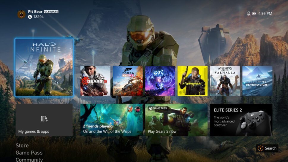 Waarom het Xbox menu op je televisie er beter uitziet